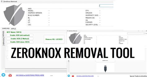 ZeroKnox Removal Tool V1.5: Downloading and Installing.